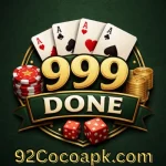 999 Done Casino Game Logo – 92CocoAPK