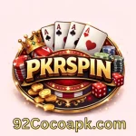 PKRSPIN Game Official Logo – Casino App Branding